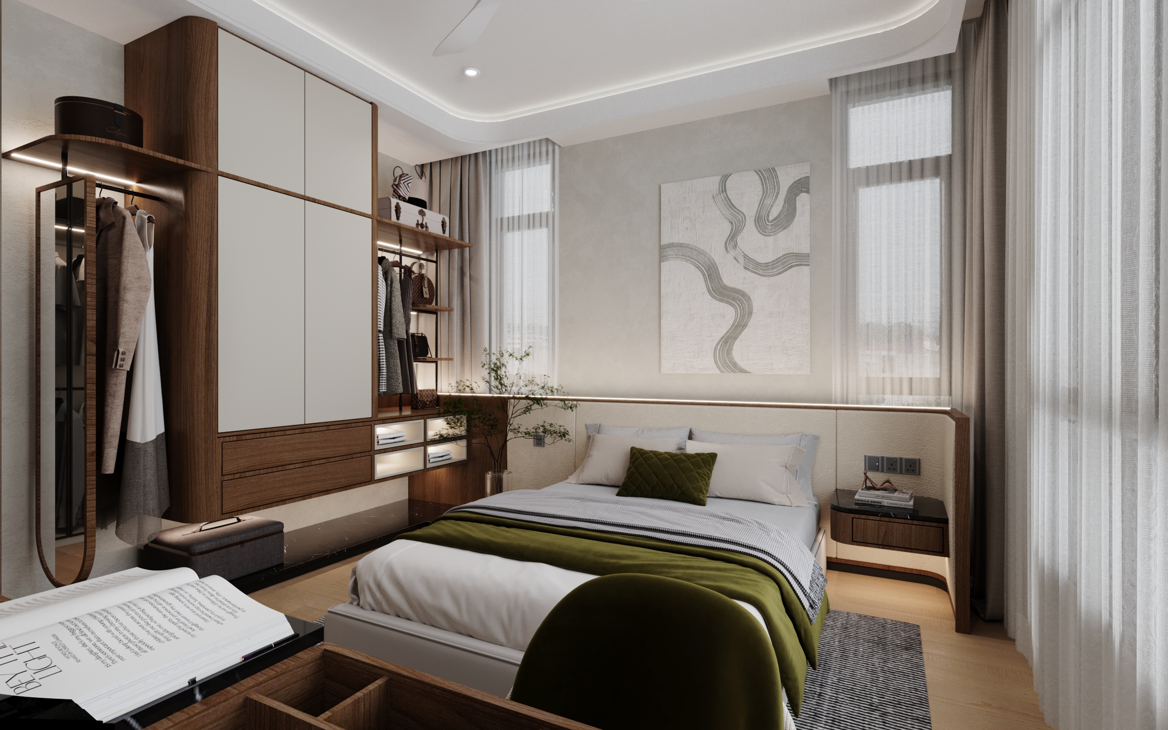 The Oak Veil — Co-Home Interior Design Eden Eco Sanctuary Selangor