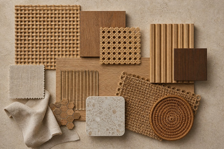 Rattan and Warm Timber